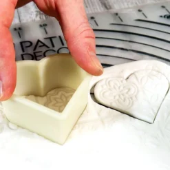 7 Découpoirs Coeurs Canneles Assortis Patisdecor