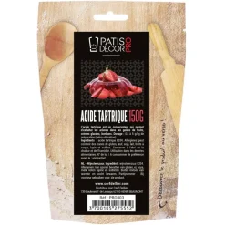 Acide Tartrique Patisdecor Pro 150 G