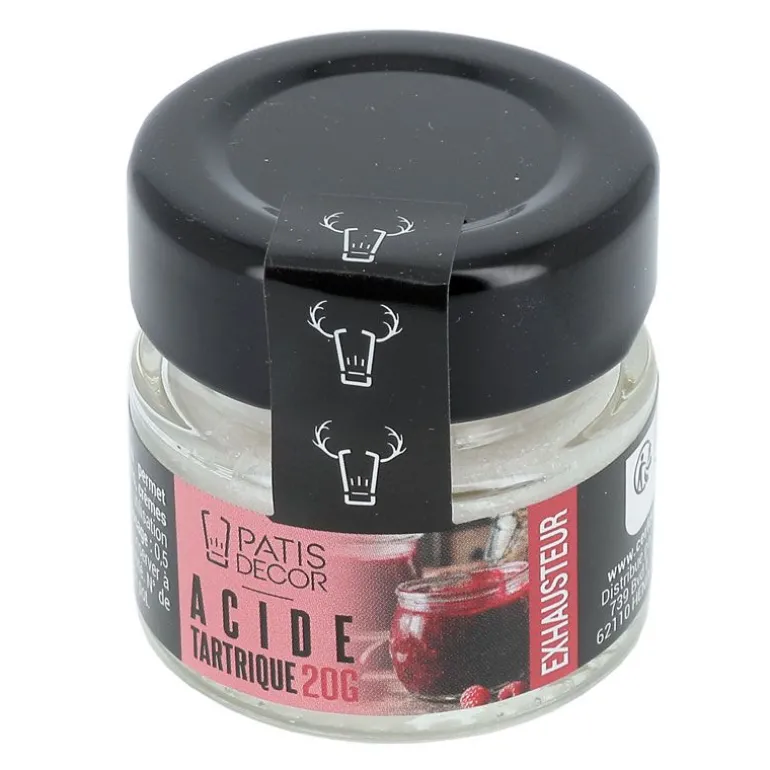 Acide Tartrique Patisdecor 20 G
