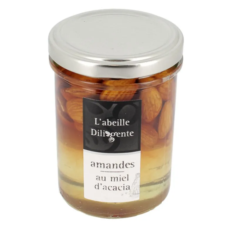 Amandes Au Miel D'Acacia L'Abeille Diligente 250 G