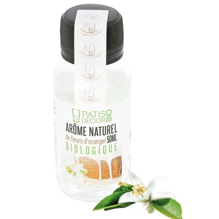 Arome Naturel De Fleur D'Oranger Biologique 50 Ml
