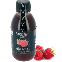 Arome Naturel De Framboise Patisdecor Pro 200 Ml