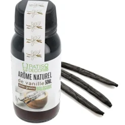 Arome Naturel De Vanille Biologique Avec Graines 50 Ml