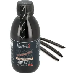 Arome Naturel De Vanille Avec Graines Patisdecor Pro 200 Ml