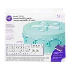 Boite 55 Douilles Decor Inox Wilton