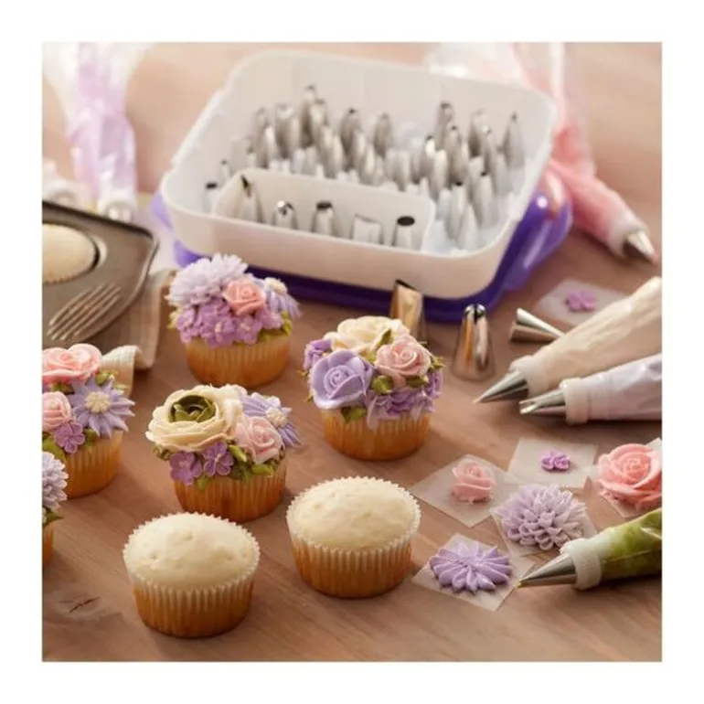 Boite 55 Douilles Decor Inox Wilton