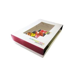 Boite Patissiere A Fenetre 40 X 60 X 12 Cm