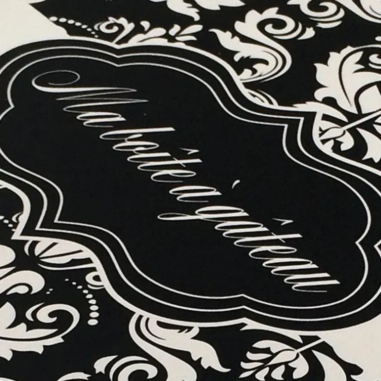 Boite Patissiere Arabesques 36 X 36 X 28 Cm Patisdecor