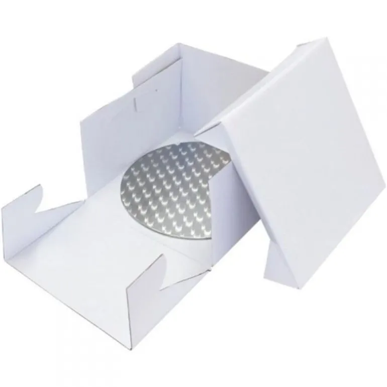 Boite Patissiere Blanche Hauteur 15 Cm Pme