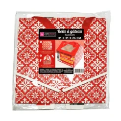 Boite Patissiere Maison 31 Cm, Hauteur 26 Cm