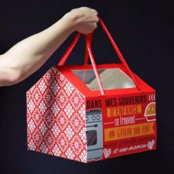 Boite Patissiere Maison 26 Cm, Hauteur 24 Cm