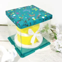 Boite Patissiere Vitrine Papillons Patisdecor