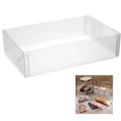 Boite Transparente Rectangle 16 X 12 X 2,5 Cm (X5)