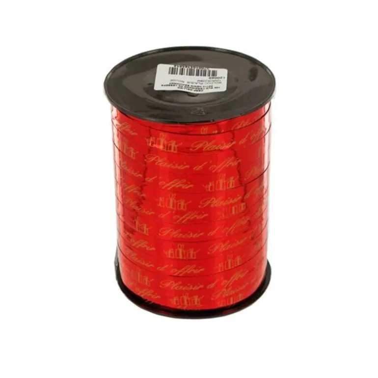 Bolduc Miroir Rouge Plaisir D'Offrir 10 Mm (228 M)