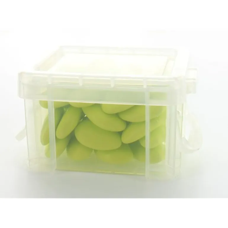 Boîtes À Dragées Malle Transparente X 3