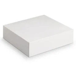 Boîtes Pâtissières Blanches 14 X 14 X 7 Cm (X 50)