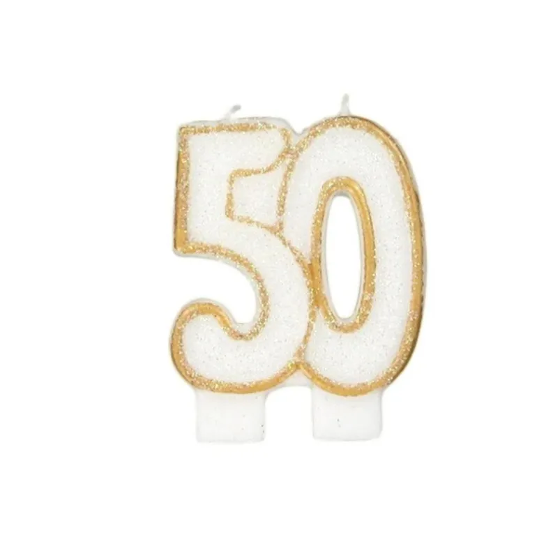 Bougie Anniversaire 50 Ans Patisdecor