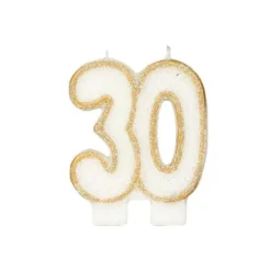 Bougie Anniversaire 30 Ans Patisdecor