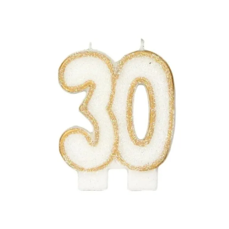 Bougie Anniversaire 30 Ans Patisdecor