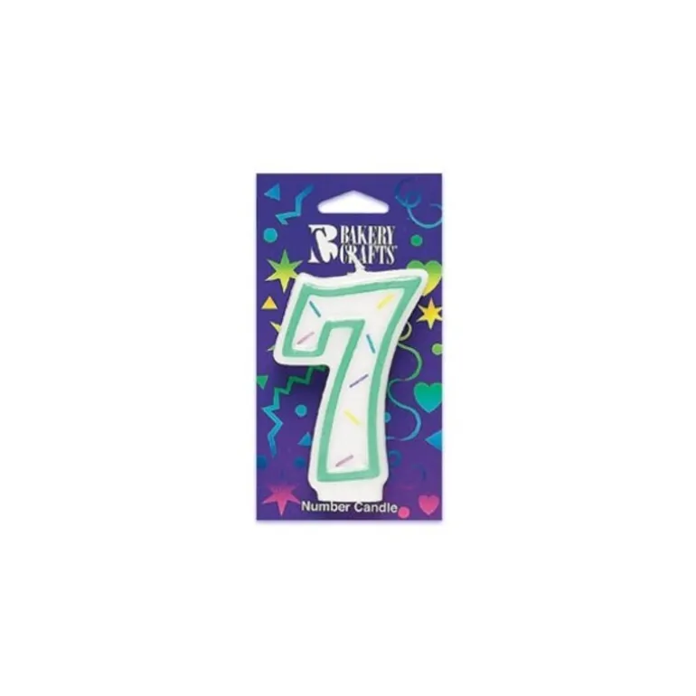 Bougie Anniversaire, Chiffre 7