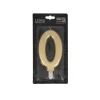 Bougie Anniversaire Doree Xxl Chiffre 0 Patisdecor