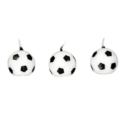 Bougie Ballon De Football Patisdecor (X 6)