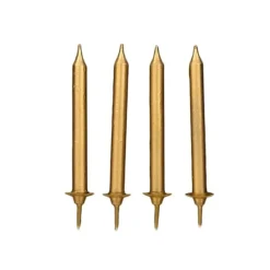 Bougie Doree Patisdecor (X 12)