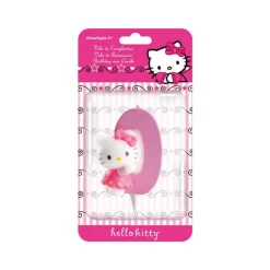 Bougie Hello Kitty Chiffre 0