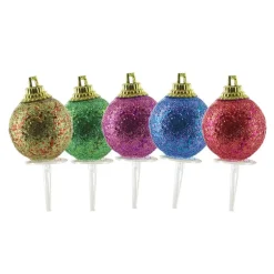 Boules A Facettes Assorties Sur Pique (X50)