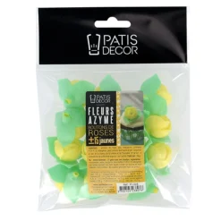 Boutons De Rose Jaune Patisdecor X15