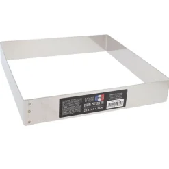 Cadre A Mousse Inox H 4,5 Cm 26 X 26 Cm Patisdecor