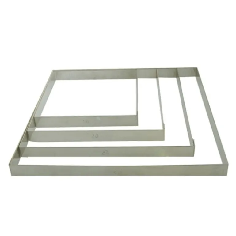 Cadre A Patisserie En Inox H 2 Cm De Buyer