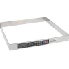 Cadre A Patisserie Inox H 2 Cm - 20 X 20 Cm Patisdecor