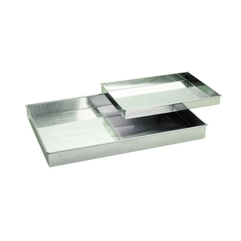 Caisse A Génoise Droite Fer Blanc