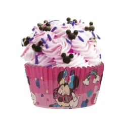 Caissettes A Cupcake Roses Minnie (X25)