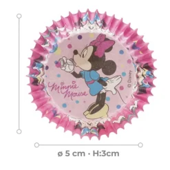 Caissettes A Cupcake Roses Minnie (X25)