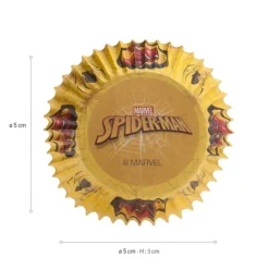 Caissettes A Cupcake Spiderman (X25)