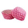 Caissettes Cupcakes Roses A Pois (X50)