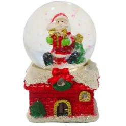 Cake Topper Boule A Neige Pere Noël