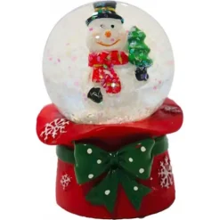 Cake Topper Boule A Neige Bonhomme De Neige Patisdecor