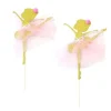 Cake Topper Danseuse Doree (X 2)