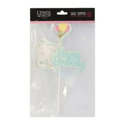 Cake Topper Elephant Anniversaire Patisdecor