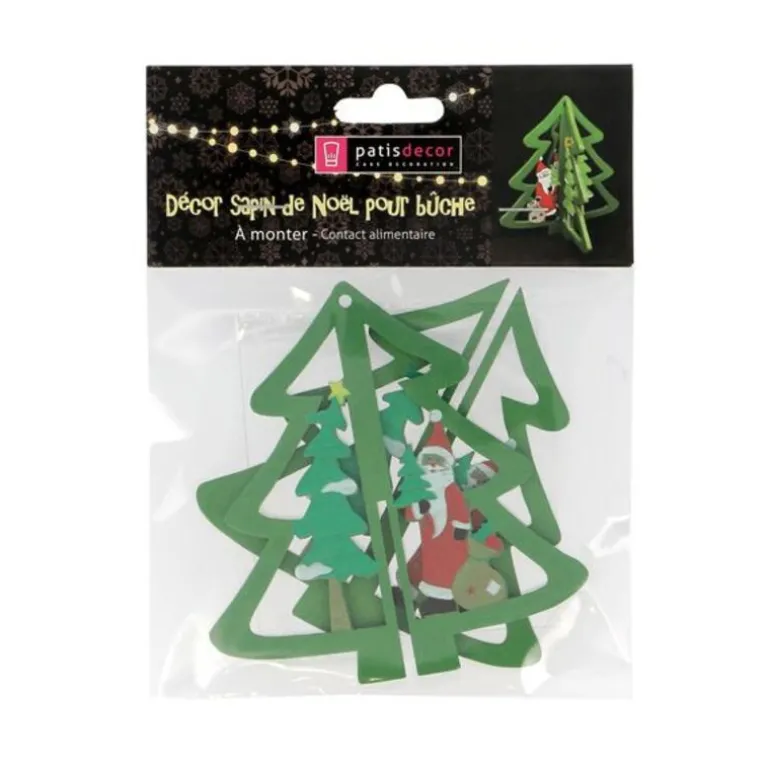 Cake Topper Sapin De Noël Patisdecor