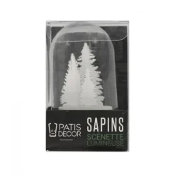 Cake Topper Sapins Lumineux Patisdecor