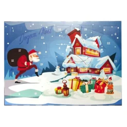 Calendrier De L'Avent A Fabriquer Bleu