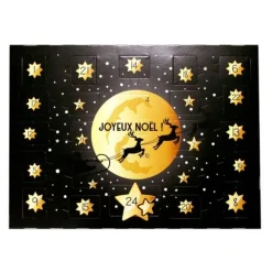 Calendrier De L'Avent A Fabriquer Noir