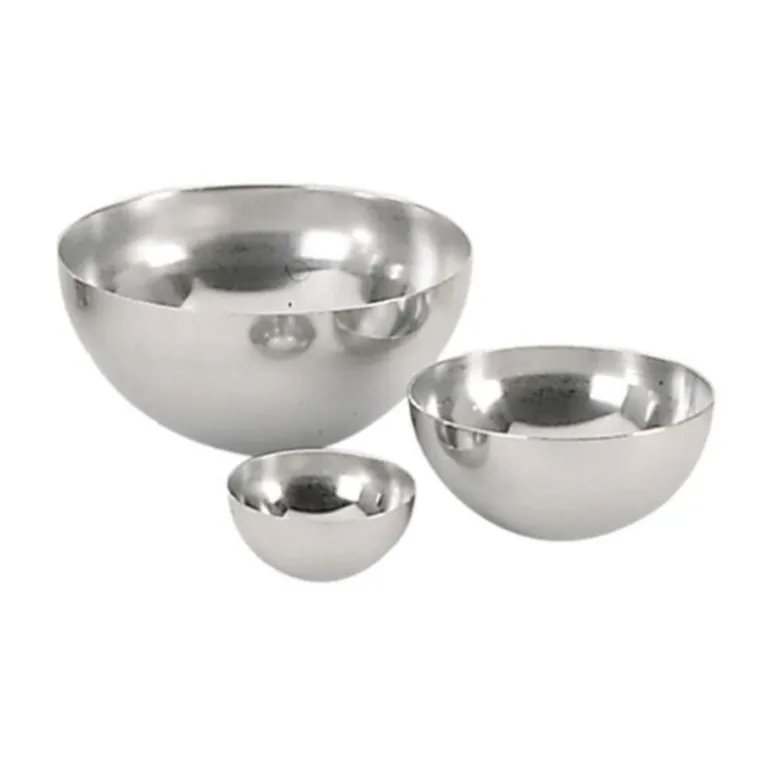 Calotte Demi-Sphere Inox H 8,7 Cm 18 Cm De Buyer