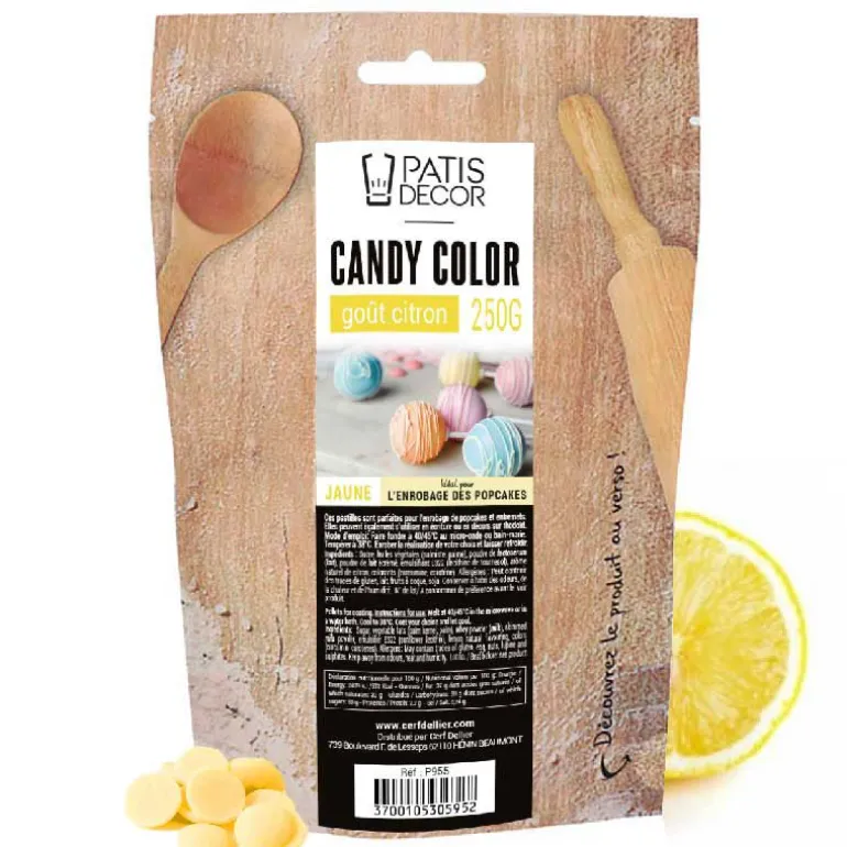Candy Color Jaunes Gout Citron 250 G