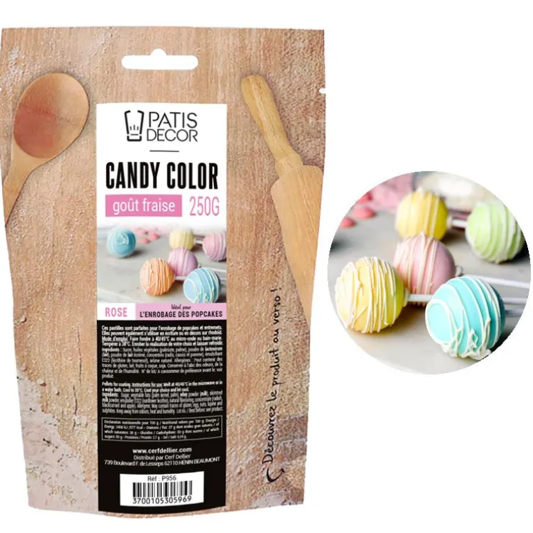 Candy Color Roses Gout Fraise 250 G