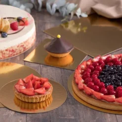 Carre Carton Or Uni (X200)